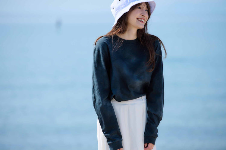 IMP Garment Dye Long Tee - BLACK